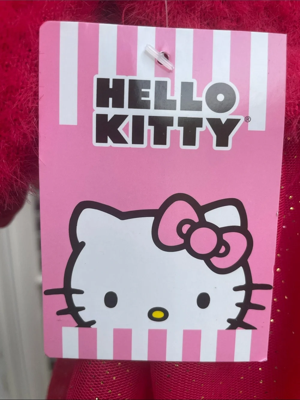 NWT- Hello Kitty Toddler Girls Knit Tutu Dress Size 12M